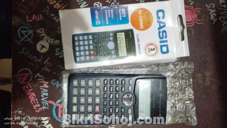 Scientific calculator casio fx-100ms